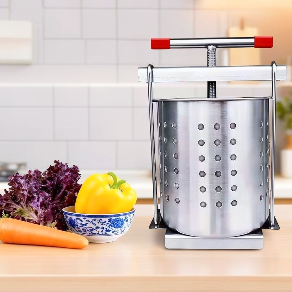 Kitchen Helper Gadgets - Essiccatore manuale in acciaio inossidabile per